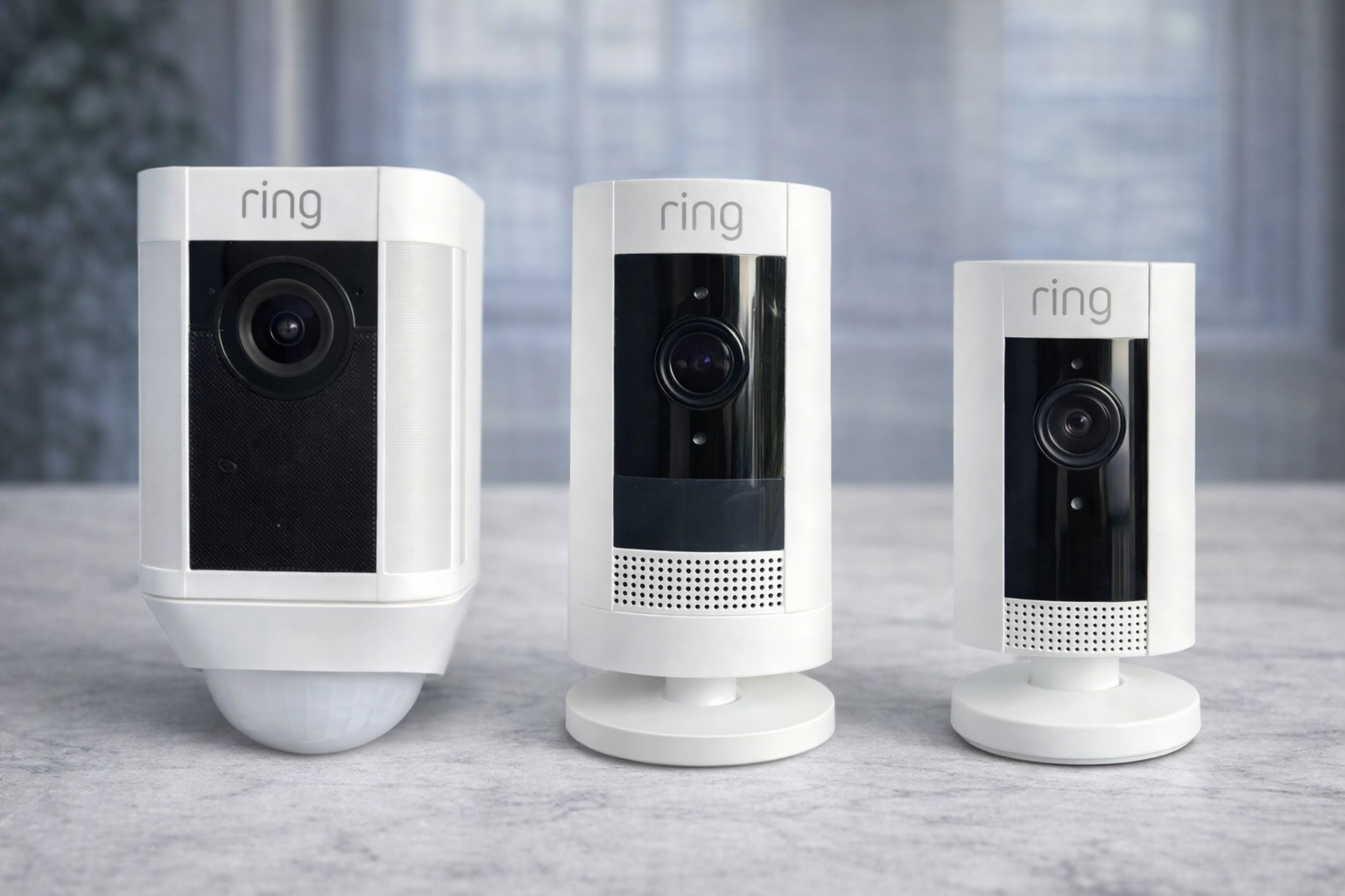 Ring Alarm security cameras used in our review process